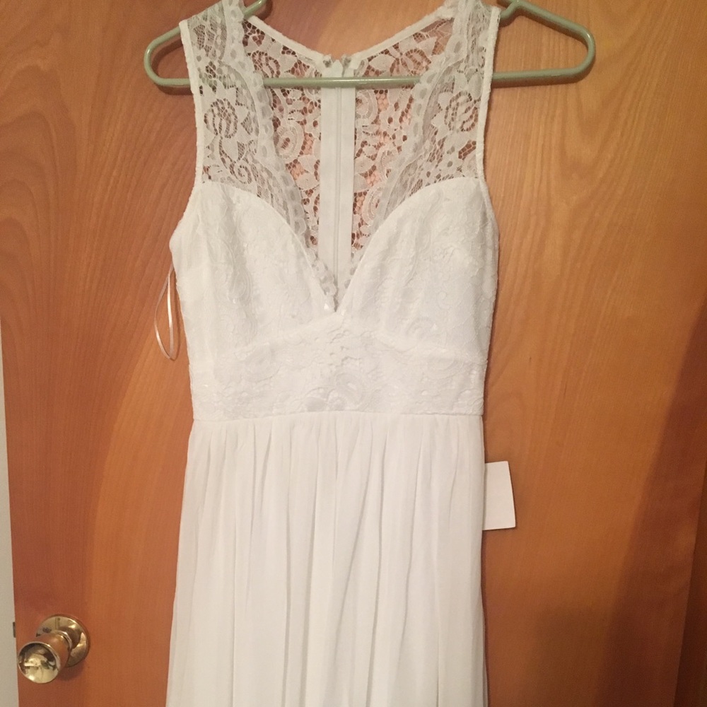 White dress